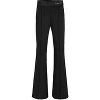 Calvin Klein Jeans Girls Punto Flare Tape Pants - Black