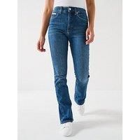 Calvin Klein Jeans Mid Rise Bootcut Jean - Blue