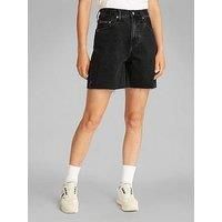 Calvin Klein Jeans Bermuda Denim Short - Black