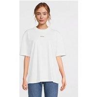 Calvin Klein Jeans Institutional Logo Oversized T-Shirt - White