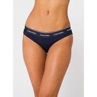 Calvin Klein Women Bikini KW0KW02428, Blue (Dark Sapphire), XS