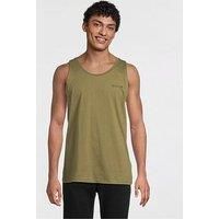 Calvin Klein Crew Neck Short Sleeve T-Shirt - Khaki