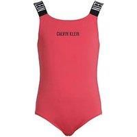 Calvin Klein Girls Swimsuit - Pink