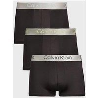 Calvin Klein 3 Pack Trunks - Black