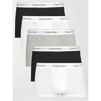 Calvin Klein 5 Pack Low Rise Trunks - Assorted - Multi