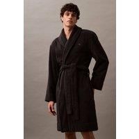 Calvin Klein Loungewear Icon Terry Robe - Black