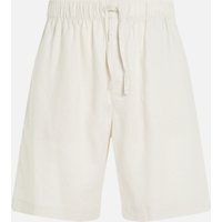 Calvin Klein Linen-Blend Sleep Shorts - XL