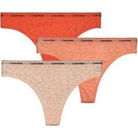 Calvin Klein Jeans  BRAZILIAN 3PK  women's Tanga briefs in Red