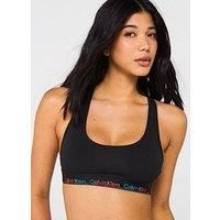 Calvin Klein Lv00qf8187-Ub1 Bralet Women's Bralette Top Without Cotton Lining