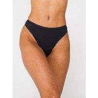 Calvin Klein Perfectly Fit Thong - Black