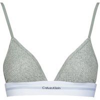 Calvin Klein Jeans  UNLINED TRIANGLE  women's Triangle bras and Bralettes in Grey