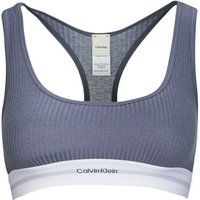 Calvin Klein Jeans  LIGHTLY LINED BRALETTE  women's Sports bras in Blue