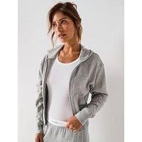 Calvin Klein Full Zip Hoodie - Grey