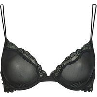Calvin Klein Jeans  UNLINED PLUNGE  women's Balconnette bras in Black