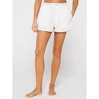 Calvin Klein Poplin Short - White