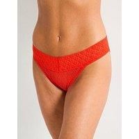 Calvin Klein Low Rise Bikini Brief - Red