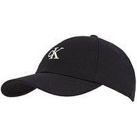 Calvin Klein Jeans Embroidered Monogram Cap - Black