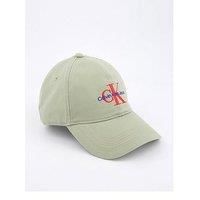 Calvin Klein Jeans Mono Logo Embroidered Cap - Light Brown