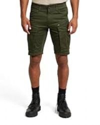 G-Star Men/'s Rovic Zip Regular Shorts, Green (dk bronze green D26214-5126-6059), 36