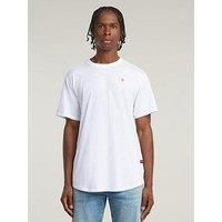 G-STAR Men/'s Lash Back Gr R T T-Shirt, White (White D26043-c372-110), XL
