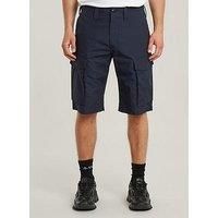 G-STAR Men/'s Core Regular Cargo Short, Blue (Salute D26220-c973-c742), 34W