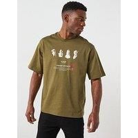 G-Star Raw Artifacts Shaow Print T-Shirt - Green