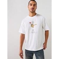 G-Star Raw Archive Gas Valve Print T-Shirt - White