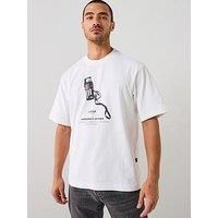 G-Star Raw Archive Oxygen Can Print T-Shirt - White