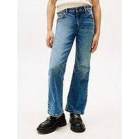 Tommy Hilfiger Girls Flare Vintage Denim Jean - Blue