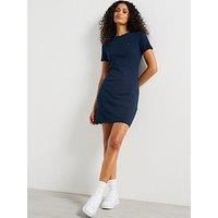 Tommy Hilfiger Short Sleeve Mini Dress - Navy