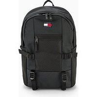 Tommy Jeans Men/'s TJM Archive Backpack Am0Am13402, Black (Black), One Size