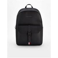 Tommy Hilfiger Men/'s TH FOUNDATION BACKPACK AM0AM13476 Backpack, Black (Black), OS