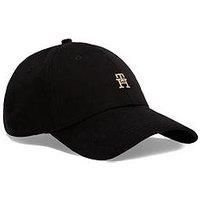 Tommy Hilfiger Women/'s Elevated Chic Cap AW0AW17631, Black, One Size