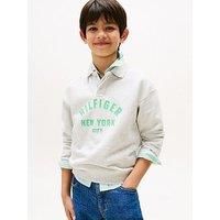 Tommy Hilfiger Boys Graphic Sweatshirt - Grey