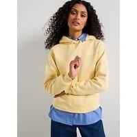 Tommy Hilfiger Women’s Logo Hoodie, Yellow (Frozen Custard), XXL