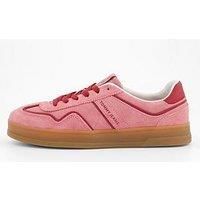 Tommy Jeans Greenwich Trainers in Pale Pink
