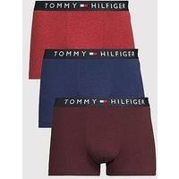 Tommy Hilfiger 3 Pack Original Cotton Trunks - Assorted