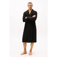 Tommy Hilfiger Loungewear Essentials Waffle Robe - Black