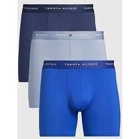 Tommy Hilfiger 3 Pack Signature Micro Boxer Briefs - Blue