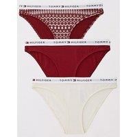 Tommy Hilfiger Gift 3 Pack Knicker Set - Pink