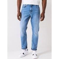 Tommy Hilfiger Men/'s Regular Fit Mercer Mid Rise Jeans, Blue (Bennet Blue), 32W/40L