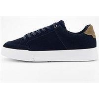 Tommy Hilfiger Court Summer Suede Trainers - Navy