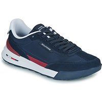 Tommy Hilfiger  RETRO RUNNER NYLON MIX  men's Shoes (Trainers) in Marine