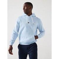 Tommy Hilfiger Logo Hoodie - Light Blue
