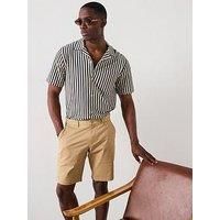 Tommy Hilfiger 1985 Knitted Stripe Short Sleeve Shirt - Green