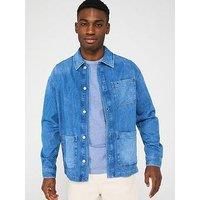 Tommy Jeans Chore Field Lightweight Denim Jacket - Blue