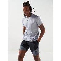 Calvin Klein Sport Ck Icon Short Sleeve Performance T-Shirt - Grey