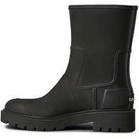Calvin Klein Rubber Mid-High Rainboot - Black