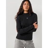 Calvin Klein Jeans Turtleneck Jumper - Black