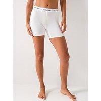 Calvin Klein Icon Cotton Modal Boy Short - White